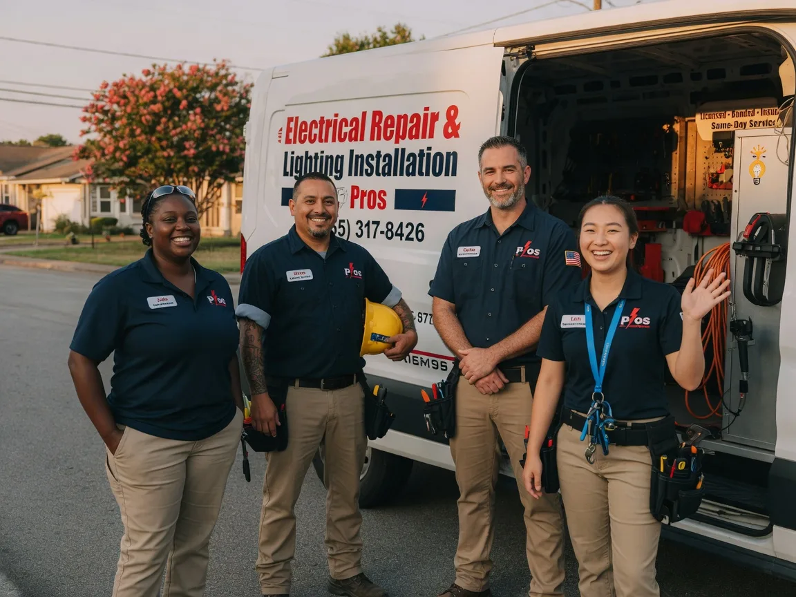 Licensed Electrician company in Hull, TX